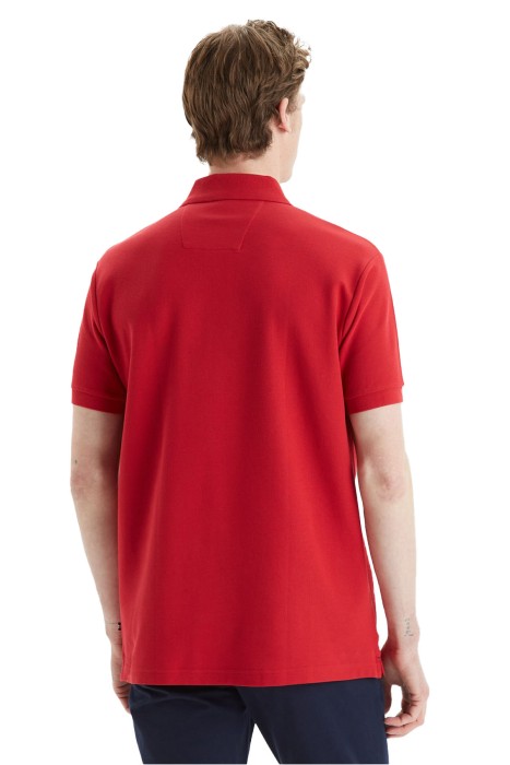 Nautica Erkek Polo Yaka T-Shirt - K35000T Kırmızı