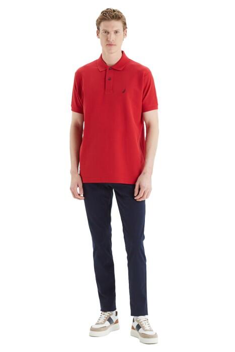 Nautica Erkek Polo Yaka T-Shirt - K35000T Kırmızı