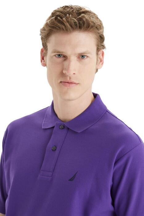 Nautica Erkek Polo Yaka T-Shirt - K35000T Mor