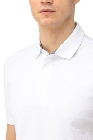 Nautica Erkek Polo Yaka T-Shirt - K35052T Beyaz - Thumbnail