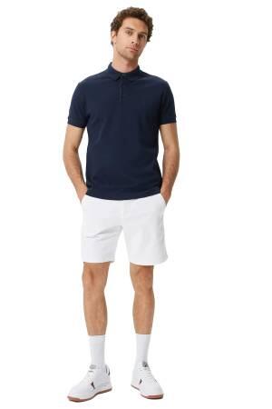 Nautica Erkek Polo Yaka T-Shirt - K35052T Lacivert - Thumbnail