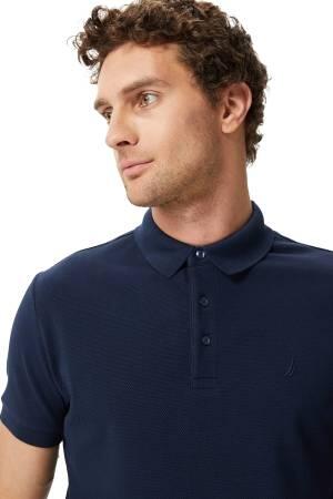 Nautica Erkek Polo Yaka T-Shirt - K35052T Lacivert - Thumbnail