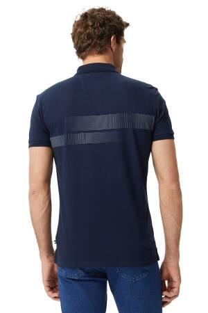 Nautica Erkek Polo Yaka T-Shirt - K35431T Lacivert - Thumbnail