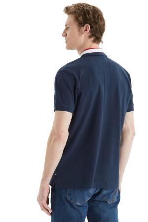 Nautica Erkek Polo Yaka T-Shirt - K35509T Lacivert - Thumbnail