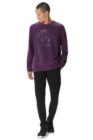 Nautica Erkek SweatShirt -K37212T Bordo - Thumbnail