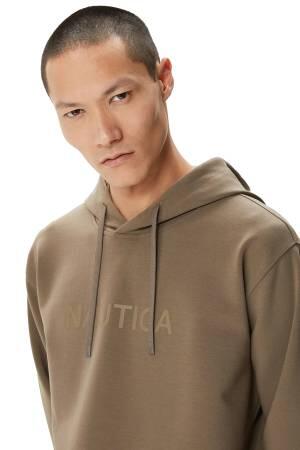 Nautica Erkek SweatShirt - K37226T Yeşil - Thumbnail