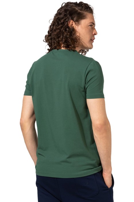 Nautica Erkek T-Shirt - V15128T Yeşil