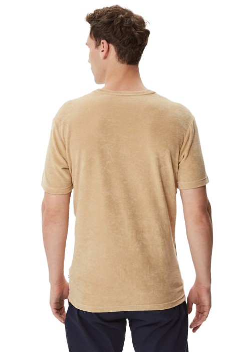 Nautica Erkek T-Shirt - V35004T Bej