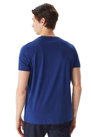 Nautica Erkek T-Shirt - V35014T Lacivert - Thumbnail