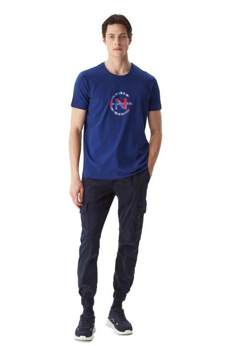 Nautica Erkek T-Shirt - V35014T Lacivert