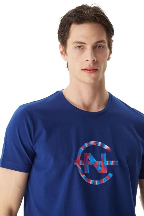 Nautica Erkek T-Shirt - V35014T Lacivert