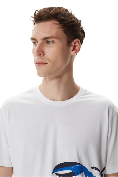 Nautica Erkek T-Shirt - V35446T Beyaz