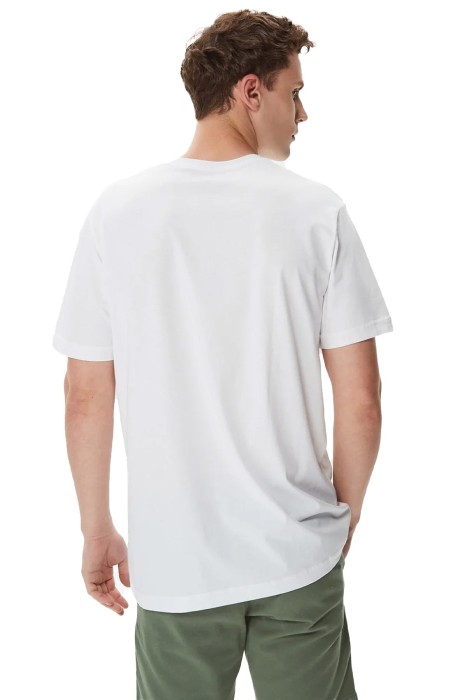 Nautica Erkek T-Shirt - V35447T Beyaz