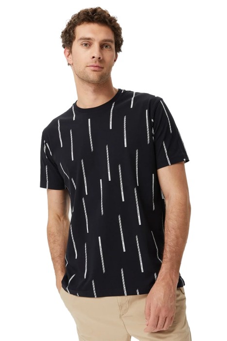 Nautica Erkek T-Shirt - V35459T Siyah