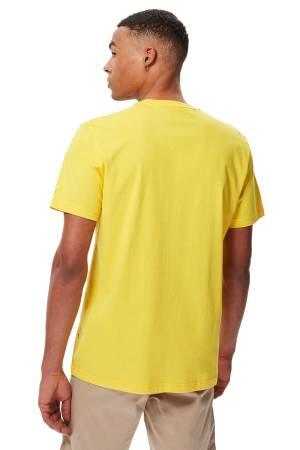 Nautica Erkek T-Shirt - V35508T Sarı - Thumbnail