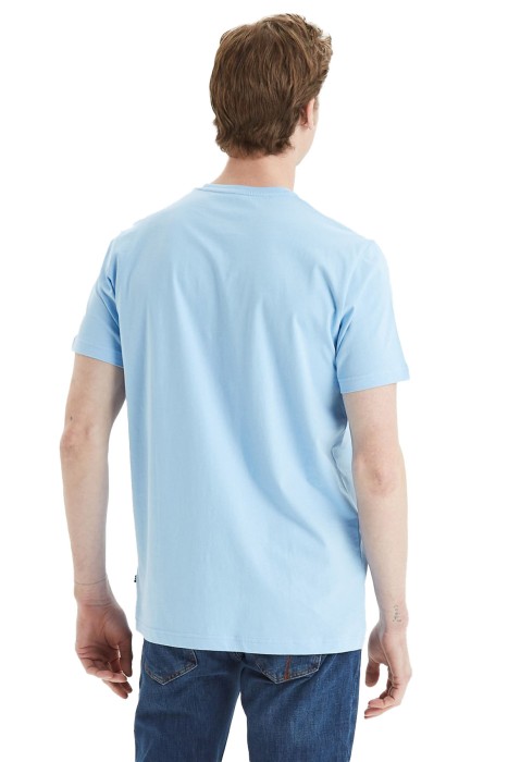 Nautica Erkek T-Shirt - V35527T Açık Mavi