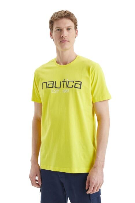 Nautica Erkek T-Shirt - V35527T Sarı