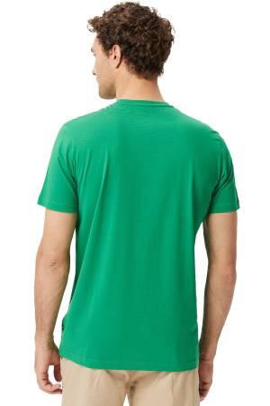 Nautica Erkek T-Shirt - V35527T Yeşil - Thumbnail