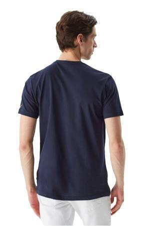 Nautica Erkek T-Shirt - V35530T Lacivert - Thumbnail