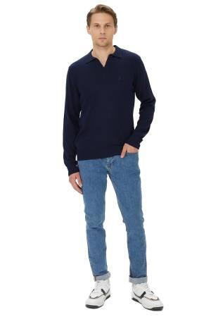 Nautica Erkek Triko Kazak - S37108T Lacivert - 3