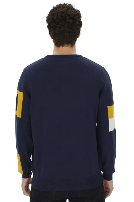 Nautica Erkek Triko Kazak - S37123T Lacivert - 2