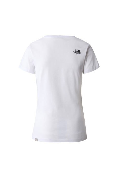 NeverStopExploring Tee-EU Kadın T-Shirt - NF00A6PR Beyaz