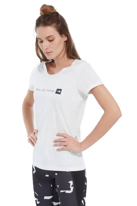 The North Face - NeverStopExploring Tee-EU Kadın T-Shirt - NF00A6PR Beyaz