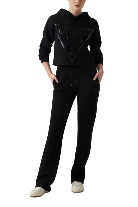 New Alisa Kapüşonlu Kadın SweatShirt - V2YQ08K7UW2 Siyah - 1