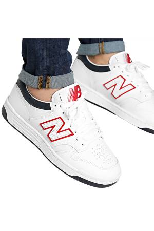 New Balance 480 Unisex Ayakkabı -BB480 Beyaz/Lacivert - 1