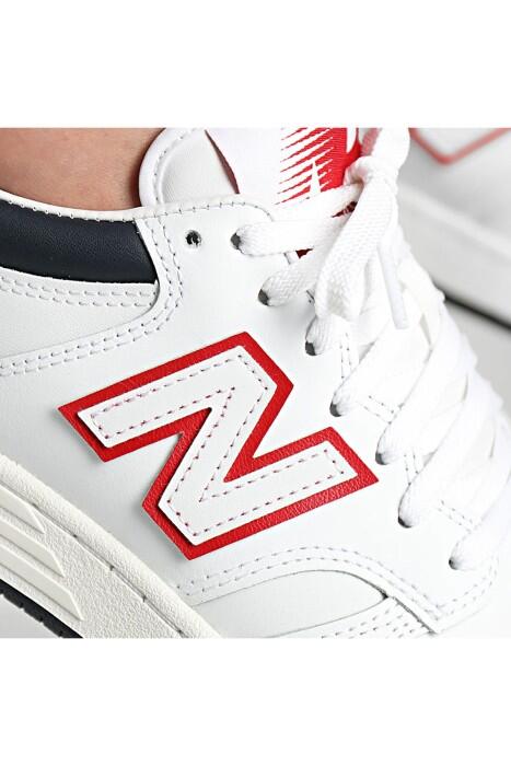 New Balance 480 Unisex Ayakkabı -BB480 Beyaz/Lacivert - 3