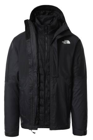 New Dryvent Down Trıclımate Erkek Mont - NF0A5IBL Asfalt Gri/Siyah - The North Face