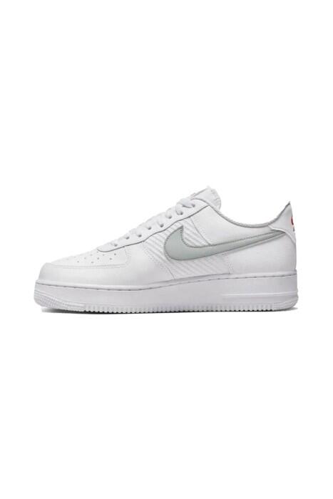 Nike Air Force 1'07 Triple Swoosh Erkek Spor Ayakkabı - FD0666 Beyaz - 1