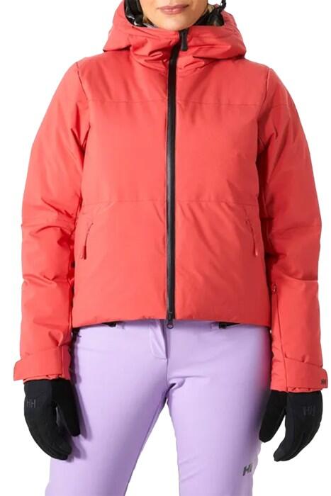 Helly Hansen - Nora Şort Puffy Kadın Mont - 65897 Nar Çiçeği