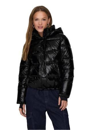 Onlaninlouis Premium Puffer Otw Kadın Ceket - 15287919 Black - Thumbnail