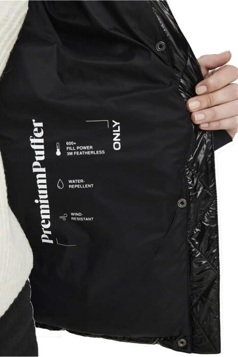 Onlaninlouis Premium Puffer Otw Kadın Ceket - 15287919 Black