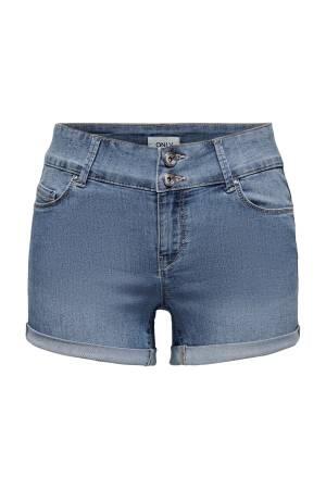 Onlcarmen Wıde Wb Denim Short - 15243798 Açık Mavi - Thumbnail