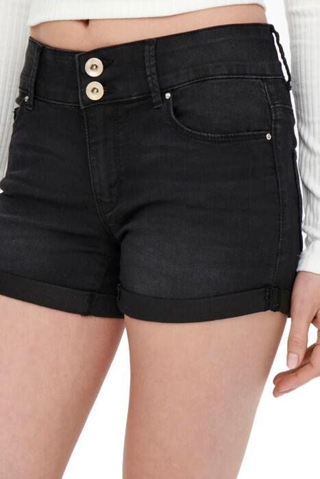 Onlcarmen Wıde Wb Denim Short - 15243798 Siyah