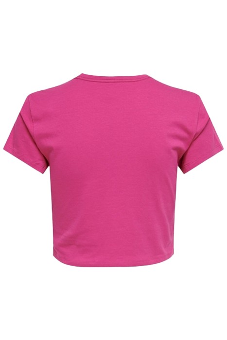 Onlclara S/S Rhinestone Kadın T-Shirt - 15286662 Fuşya