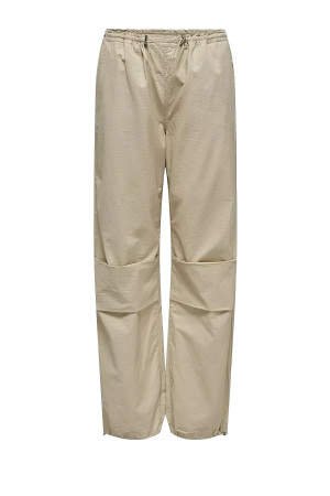 Onlecho-Laıa Mw Rıpstop Parachute Kadın Pantolon - 15308383 Bej - Only