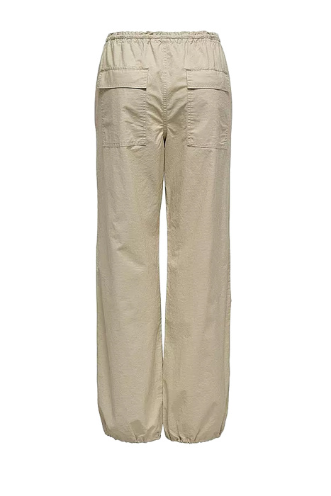 Onlecho-Laıa Mw Rıpstop Parachute Kadın Pantolon - 15308383 Bej - 3