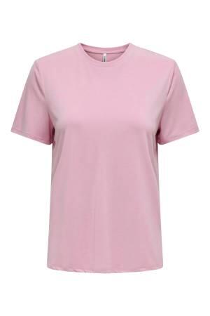 Onlfree Life S/S Modal Reg Top Jrs Kadın T-Shirt - 15290959 Lila - Only