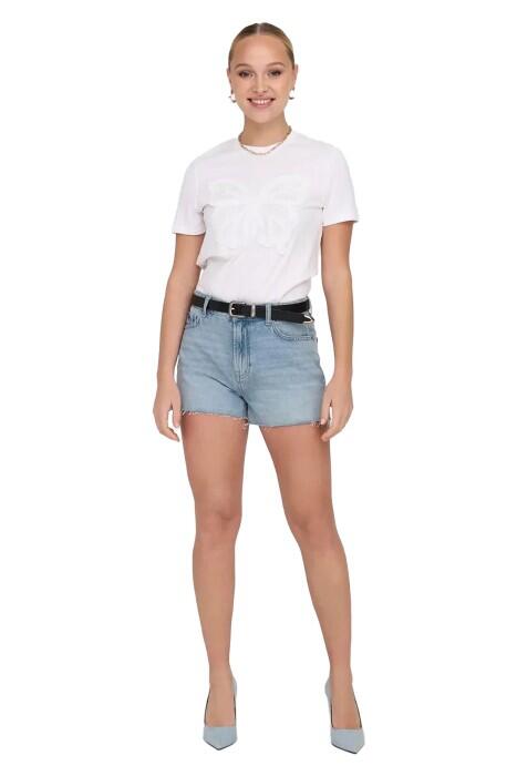 Onljacı Mw Rw Shorts Dnm Sty662 Kadın Denim Şort - 15314420 Açık Mavi - 1
