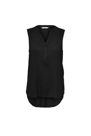 Onljette Lıfe S/L Top Wvn Noos Kadın Bluz - 15213420 Siyah - Only