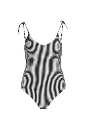 Onlkitty Tie-Strap Swimsuit Kadın Mayo - 15250479 Siyah - Thumbnail
