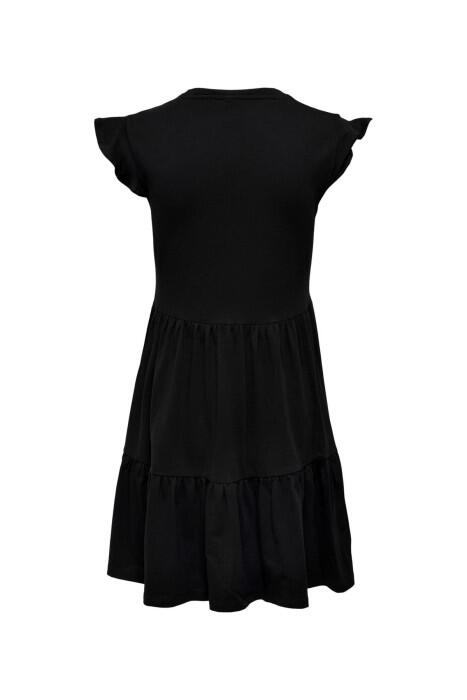 Onlmay Cap Sleev Frıl Noos Kadın Elbise - 15226992 Siyah