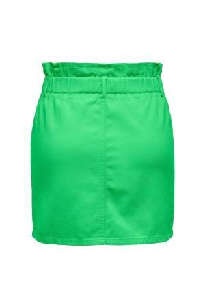 Onlmillie-Darsy Hw Col Kadın Mini Etek - 15256215 Canlı Yeşil - Thumbnail