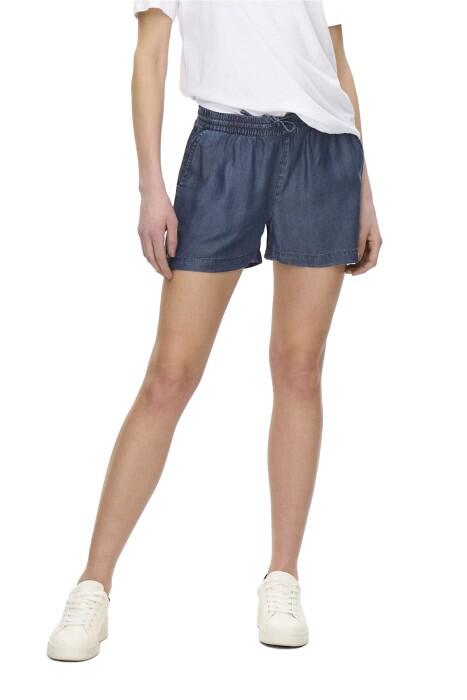 Short En Jean ONLY Smilla – Coupe Loose, Tissu TENCEL Modal, Pour Femme (style Décontracté)