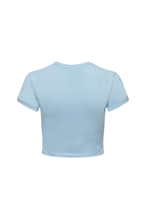 Onlsonya S/S Do It Kadın T-Shirt - 15290558 Açık Mavi