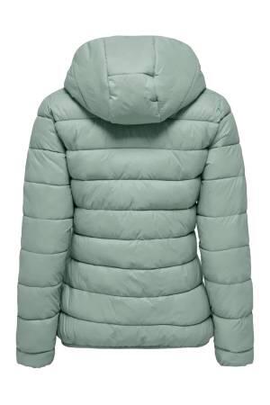 Onltahoe Hood Fıtted Kadın Ceket - 15301325 Su Grisi - Thumbnail