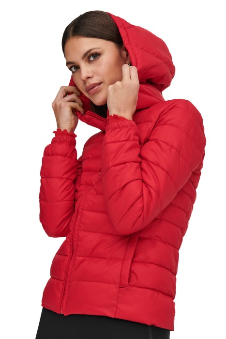 Onltahoe Hood Otw Noos Kadın Ceket - 15156569 Kırmızı